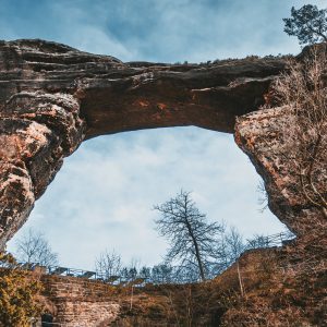 The Pravčická brána in the Bohemian Switzerland National Park