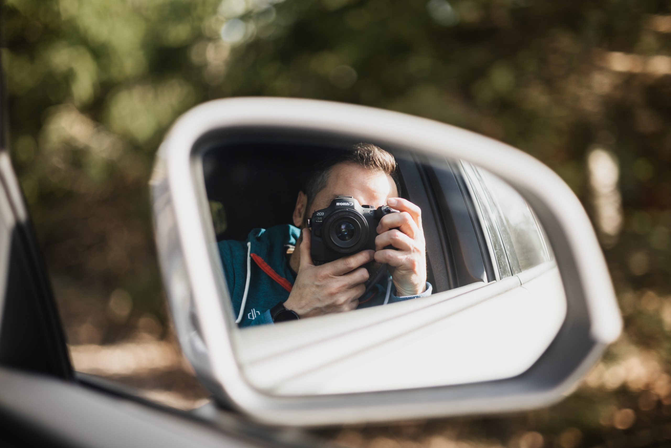 James photographing during a landscape trip